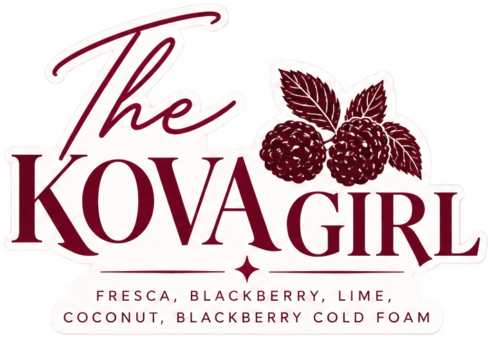 The Kova Girl: Fresca, blackberry, lime, coconut, blackberry cold foam